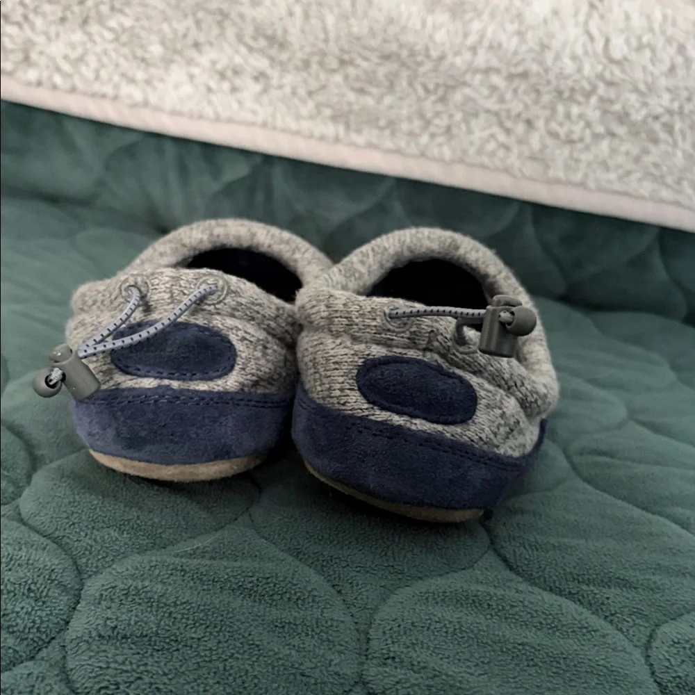 Cozy LL BEAN Gray Kids Slippers